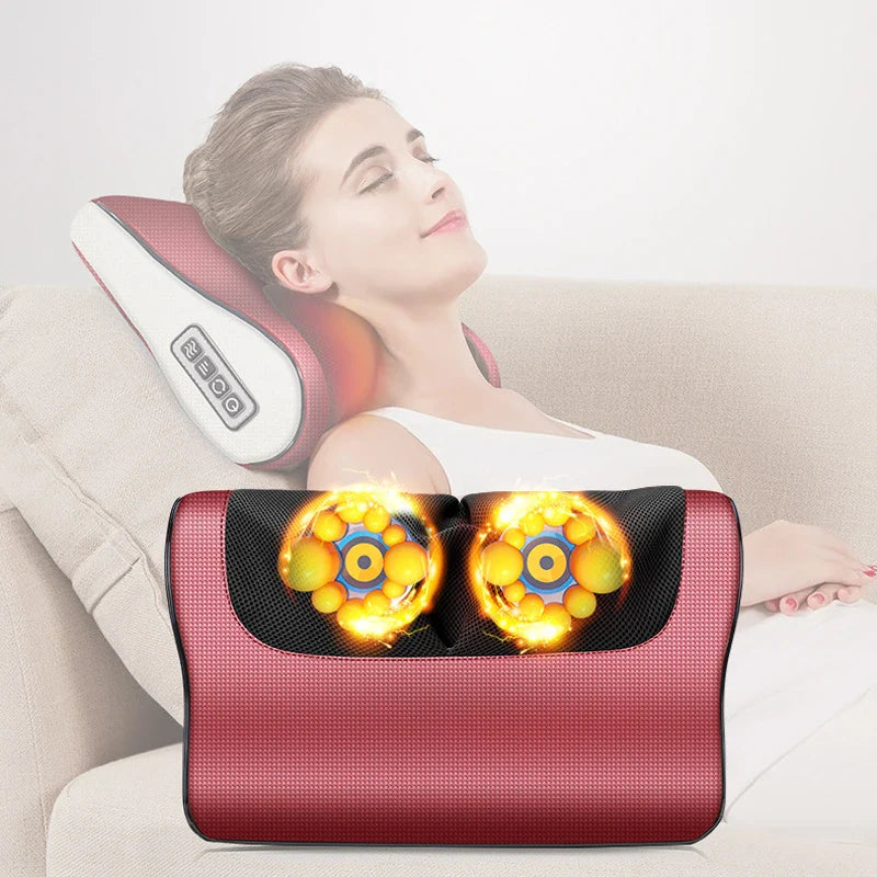 Lush™ Red Pillow Massager – جهاز تدليك الوسادة الحمراء