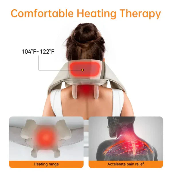 Lush™ Kneading Massager (Shoulder and Neck) – مدلك عجن للكتف والرقبة