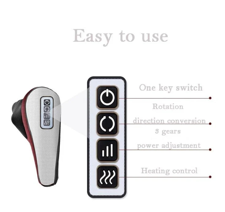 Lush™ Red Pillow Massager – جهاز تدليك الوسادة الحمراء