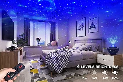 Lush™ Galaxy Ocean Light Projector – بروجكتر ضوء المجرة والمحيط