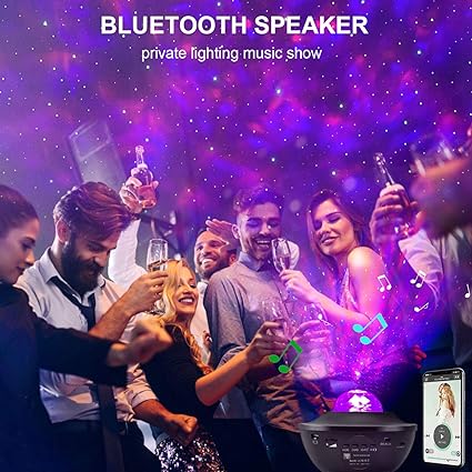 Lush™ Galaxy Ocean Light Projector – بروجكتر ضوء المجرة والمحيط
