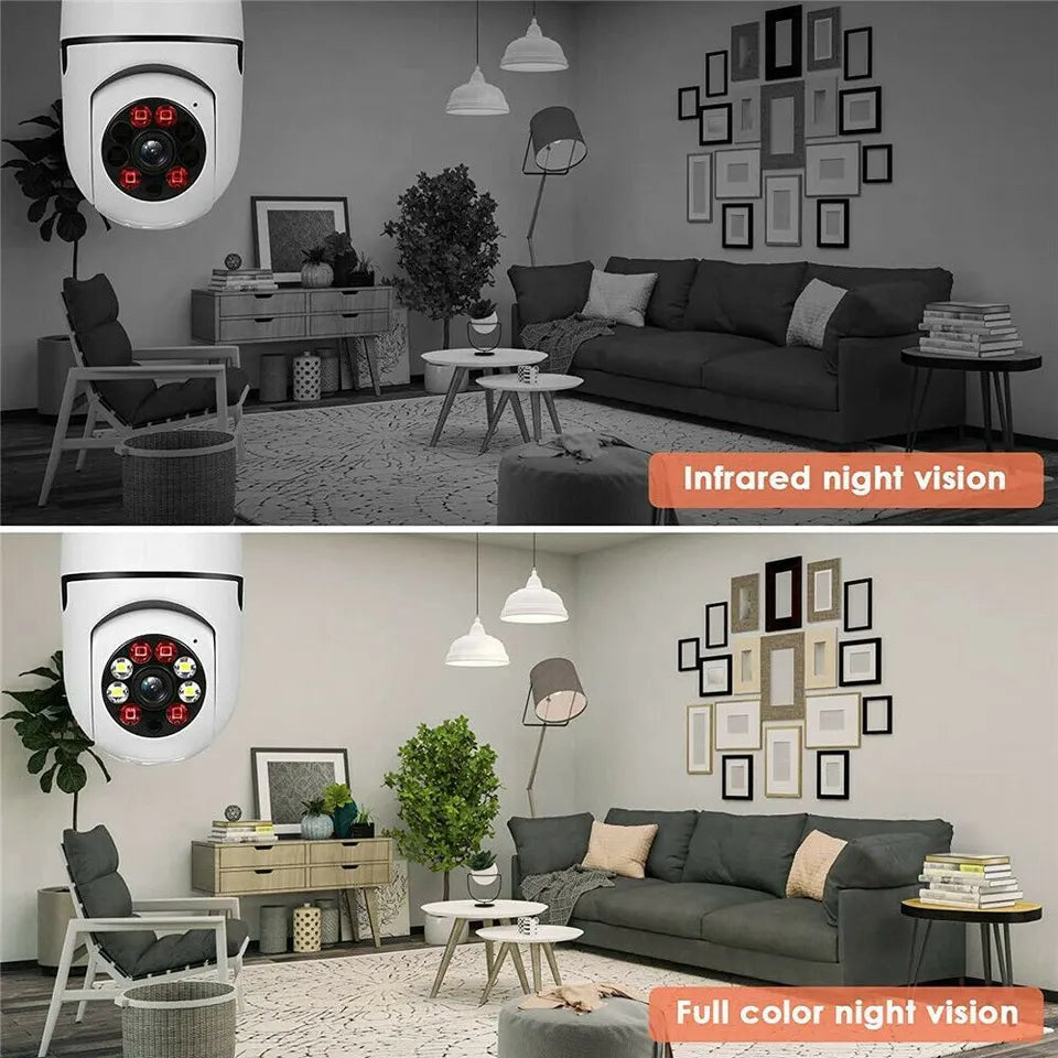 Lush™ Night Vision Wireless Bulb Camera